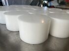 Acetal Round Stock  4 Cylinders  Machinable Engineering Plastic  Like Delrin 