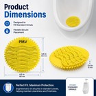 Urinal Screen Deodorizer  24 Pack Anti-splash Urinal Screens With 24 Disposable
