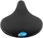 Cloud 9 Black Bicycle Cruiser Anatomic Gel Suspension Saddle 49525