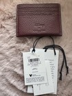 Nwt Coach Disney X Coach Card Case In Regenerative Leather With Motif Cr375