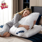 2 Pack Hotel Quality Bed Pillows Quilted Down Alternative Gusseted Queen Size