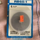 Olfa 60mm X1 Rotary Blade Rb60-1 New