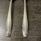  2  Wallace    stradivari    Sterling Silver Large  8 5    Serving Spoons  148 1g 