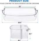 New Door Shelf Bin Whirlpool Wrs588fihv00 Wrs588fihz00 Wrs571cidm02 Wrs571cihz01