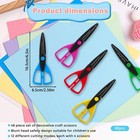 48 Pack Decorative Craft Scissors 6 5 Inch Zig Zag  Kids Safety Design Patter   