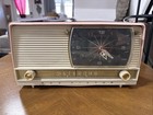 Vintage 1957 Rca Victor Powder Pink Vacuum Tube Radio