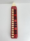 Alto Melodica Hohner Wind Organ Piano Harmonica Red W case Made In Germany