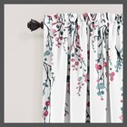 Set Of 2  84 x52   Mirabelle Watercolor Floral Light Filtering Window Curtain