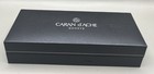 Caran D ache Ecridor Tresse Ballpoint Pen Silver With Box   Booklet New