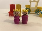 1974 Fisher-price  993 Little People Castle Lot Plastic Figures Accessories King
