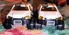 2001 Hot Wheels White Team Noah Mega Duty Pickup Truck X 2 Costco   5 Pack Only