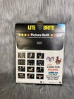 Vintage 1978 Lite Brite Picture Refill 12 Pictures New Unopened For 5455 Only