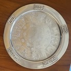 Vintage Judaica Shabbat Havdalah Set Spice Box Tray Candlesticks Kiddush Cup