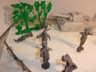 Vintage Marx Toy Battleground Playset Grouping