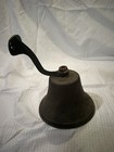 Vintage Brass Ship Bell W clapper Marine Nautical School  g
