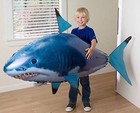 Remote Control Inflatable Balloon Air Swimmer Flying Shark Fish Radio Blimp