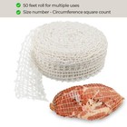 Tsm   50 Ft Elastic Meat Netting  Roll Polly-cotton Twine Butchers Net Size 8-32