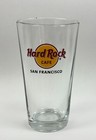 Hard Rock Cafe Clear Pilsner Beer Glass San Francisco 20 Oz Set Of 2
