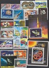 Space Stamp Collection 4 Stock Pages Sets Singles 92 Stamps Mint used Zayix