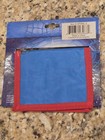 Vtg Spiderman Kids Wallet Spiderman Marvel Billfold Nylon Bifold Blue 2003