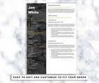 Resume Template  Cover Letter   Us Letter   A4 Files Resume   Executive Resume