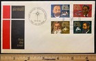 1972  port Moresby Papua New Guinea   airmail  First Day Cover scott  355-358 