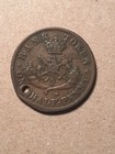 1854   Half Penny Bank Token    Bank Of Upper Canada