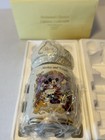 Disney Vintage Gold Lenox Flour Canister Porcelain Mickey Mouse And Friends 1997