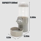 Rabbit Watter Bottle 17oz Hanging Guinea Pig Automatic Water Dispenser No Dri   