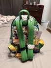 Loungefly Wizard Of Oz Green Multicolor Mini Backpack Adjustable Dorothy Glinda