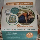 Tidy Tots One Size Diaper Cover   2 Organic Hemp Boosters Lot 22 Great Starter