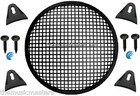 2x Black 12  Inch Sub Woofer Speaker Mesh Waffle Grills Protective Covers Vwltw