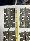 Original Antique 19th 20th Century Brass Period  Hinges Spectacular  Priced Pair
