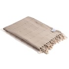 Stonewashed Turkish Bath   Beach Towel    100  Organic Turkish Cotton - Beige