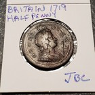 1719 Great Britain 1 2 Penny Half Penny    Jbc