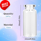24pack 10ml Glass Bottles With Corkstopper mini Diy Storage Jars For Decorations