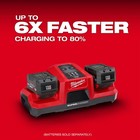 Milwaukee M18 Dual Bay Simultaneous Super Charger  18v  Model  49-59-1815