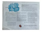 Vtg Austin Healey 3000 Sports Car Sales Brochure 1960 With Specs