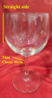 8 1 2 Oz Wine Glass  restaurant Grade Classy W thin Stem Style  set Of 4 Glasses