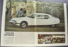 1972 Citroen Sm Road Test Brochure Folder Maserati Coupe Original 72