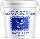 100  Pure Dead Sea Salt  5lb - Fine Bath Salts For Soaking  Body Exfoliator     
