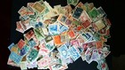 Lot Of World Wide Stamps  Hinged off Paper Mix  1 6 Ounces  Very Nice Assortment