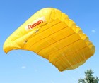 Microraven 135 Sq Ft Skydiving Parachute Reserve - Yellow - 7 Cell