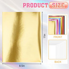 60 Sheets 15 Colors 8 5  X 11  Metallic Foil Paper 120gsm 32lb