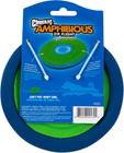 Zipflight Flying Disc Dog Toy  Small  6    Green And Light Blue