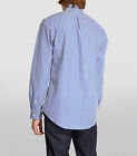Polo Ralph Lauren Men s Slim Fit Striped Stretch Core Replen Shirt  Blue  S
