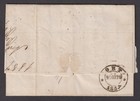 Portugal  1857 25reis Folded Letter Fafe To Porto