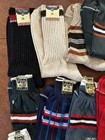 Lot 29 Pairs Of 1950   s Vintage Boys Socks New Dead Stock New With Tags