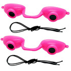 2 Pack Evo Flex Sunnies Flexible Tanning Bed Goggles Uv Eye Protection Glasses  
