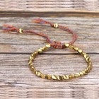 Tibetan Copper Bead Bracelet For Good Luck And Wealth - Healing Bracelets Gift